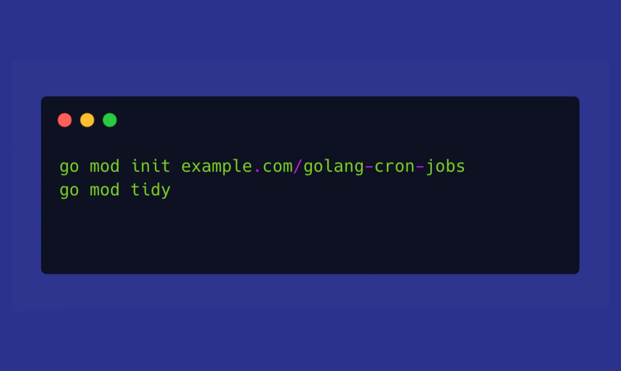 Creating Golang CRON Jobs