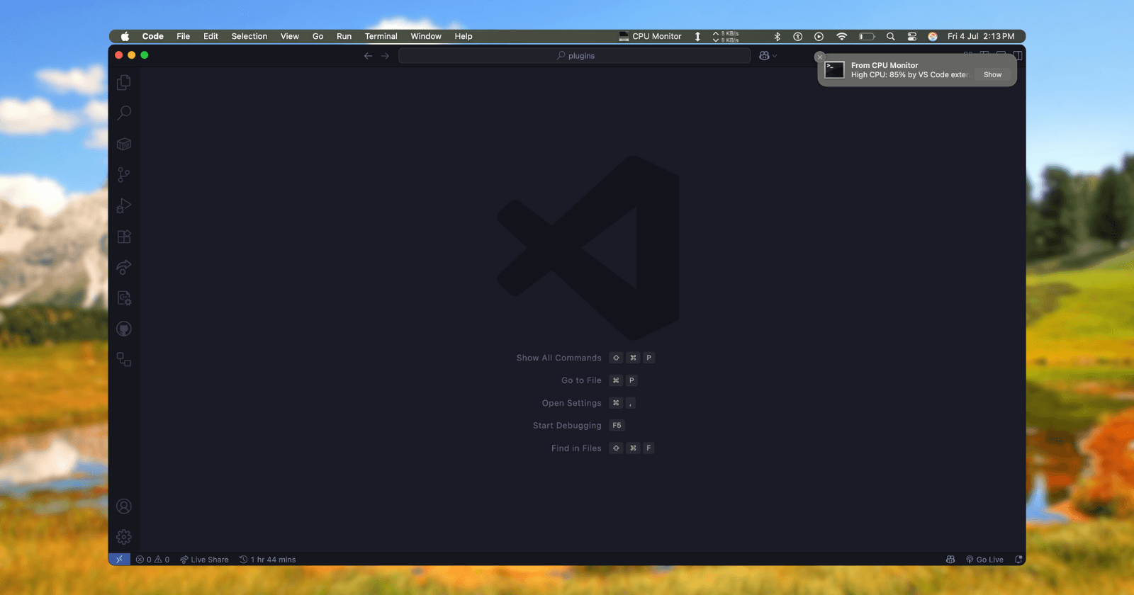 Building a Real-Time CPU Monitor for macOS with xbar